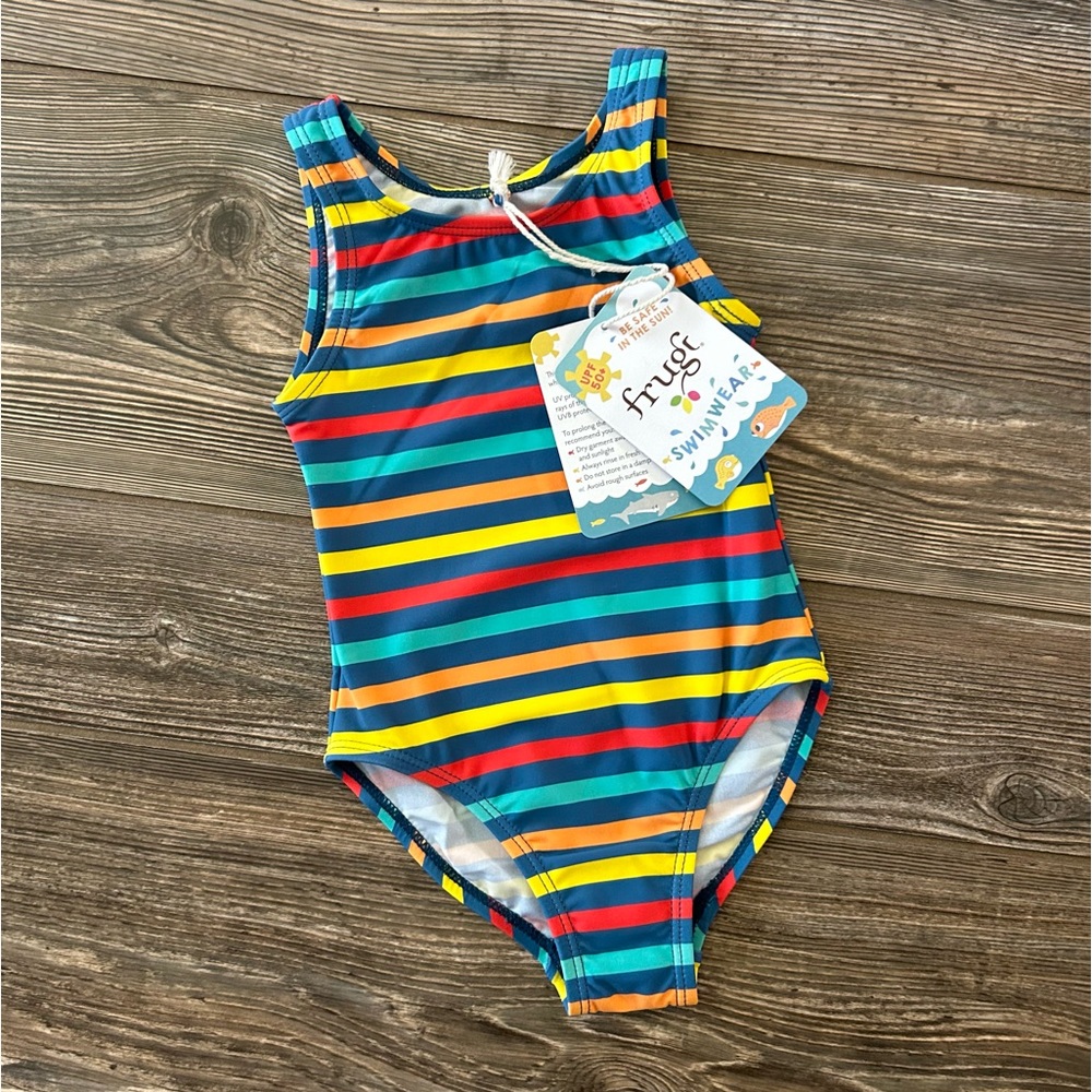 Frugi Little Sally Swimsuit size 6-12m